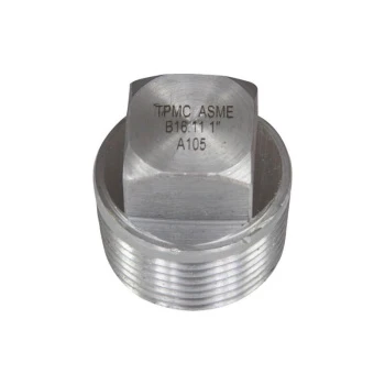 ASME B16.11 مربع ہیڈ پلگ جہت