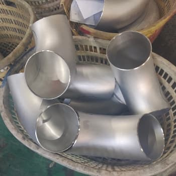 ASME B16.9 لانگ رداس واپسی موڑ کا سائز