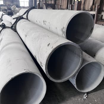 ASME B36.19 SCH 5S سٹینلیس سٹیل پائپ سائز